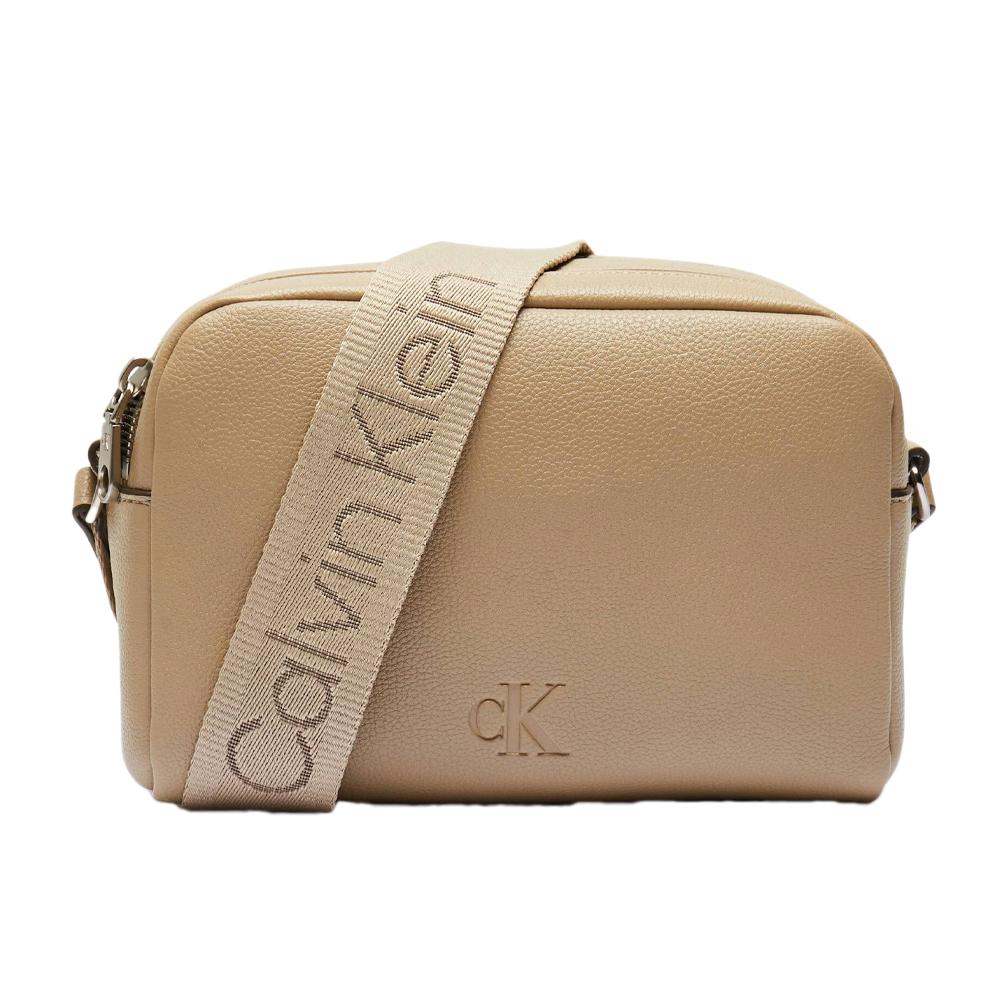 Sac à Bandoulière Beige Femme Calvin Klein Jeans Ultralight pas cher