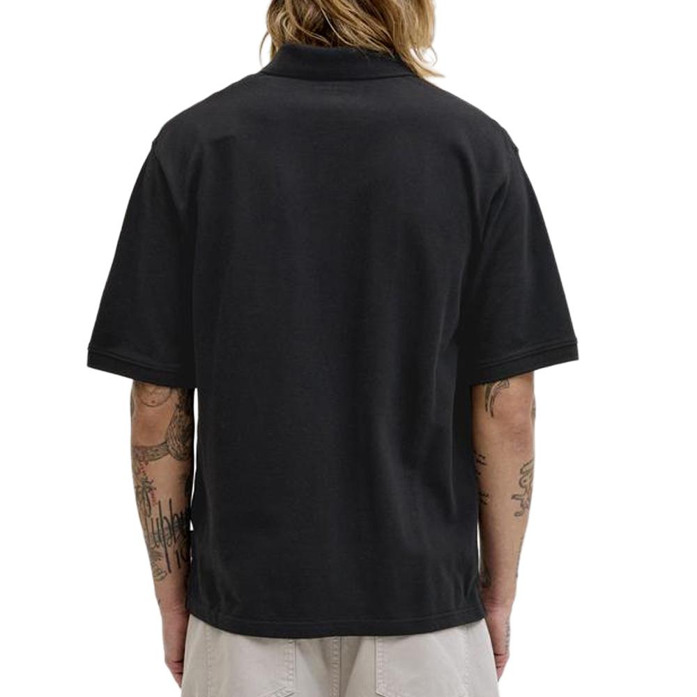 Polo Noir Homme Jack & Jones Archive Graphic Polo vue 2