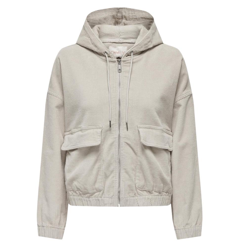 Veste en Velours Beige Femme Only Kenzie vue 3
