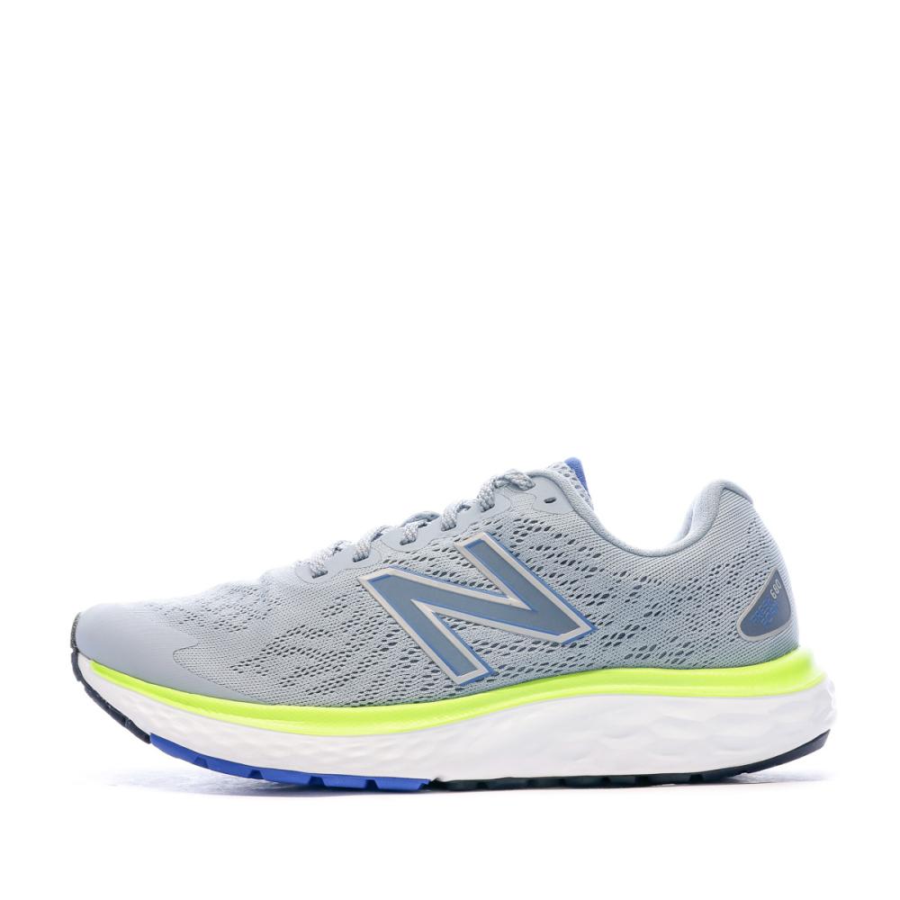 Chaussures de Running Grise Homme New Balance M680GG7 pas cher