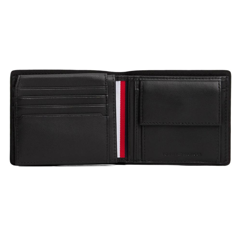 Portefeuille Noir Homme Tommy Hilfiger Corp Flap & Co vue 2