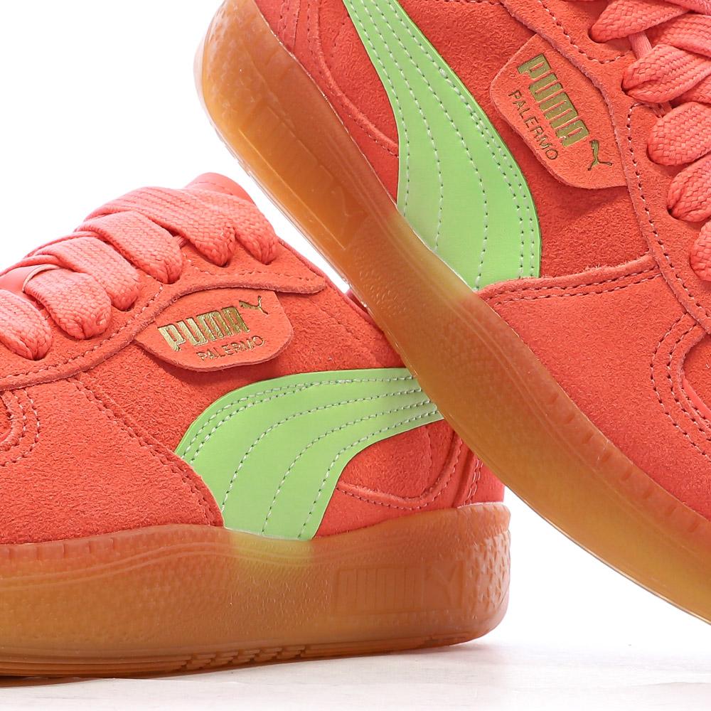 Zapatillas deportivas de mujer naranja/verde Puma Palermo Moda Xtra ver 7