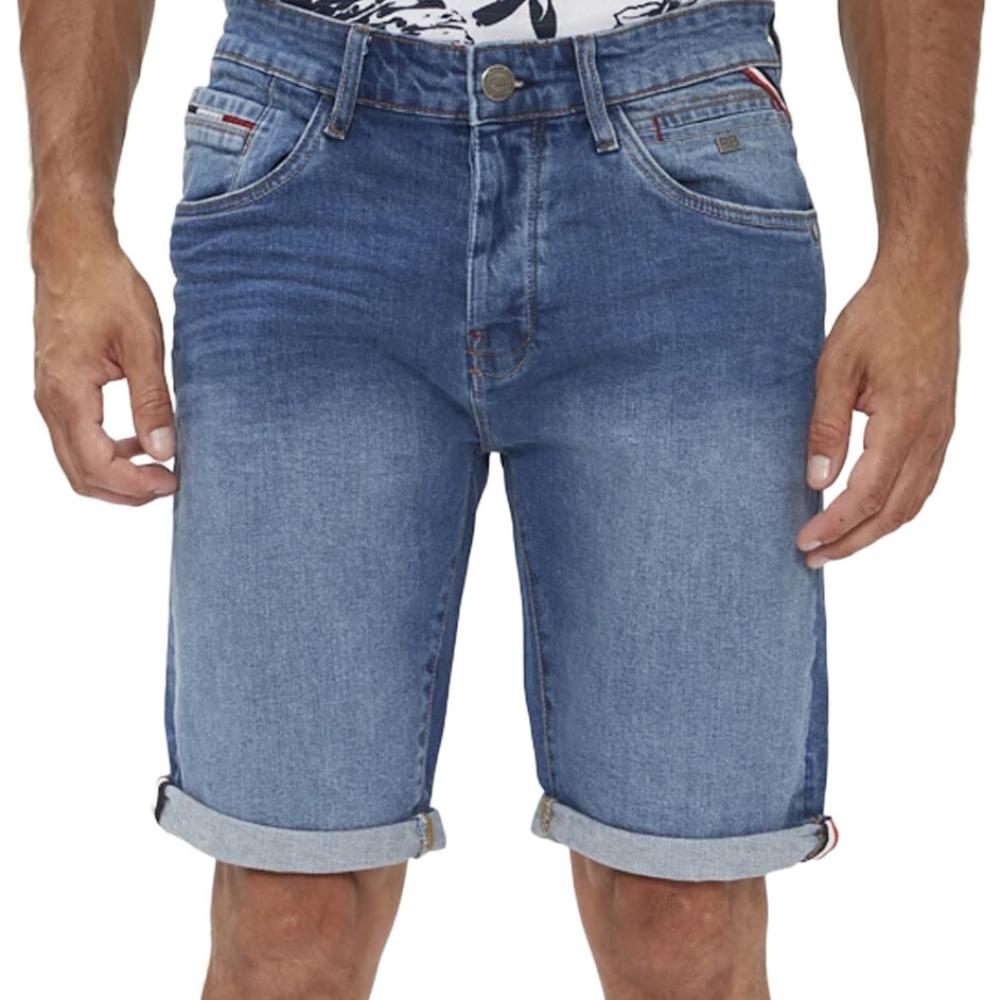 Short Jean Homme Paname Brothers BANDY pas cher