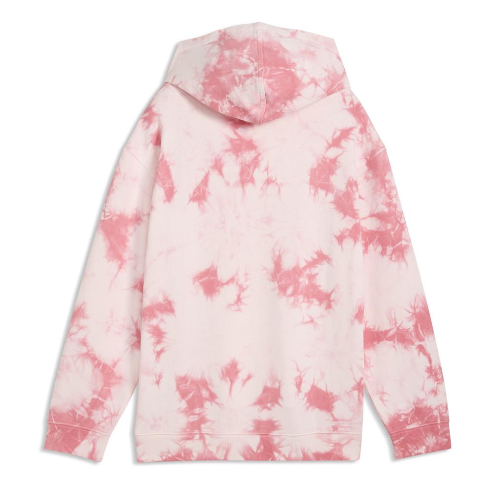 Sweat Rose/Blanche Fille Puma Elevated Relaxed vue 2