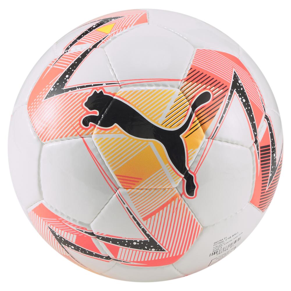 Ballon Blanc/Noir/Orange Puma Futsal 2 pas cher