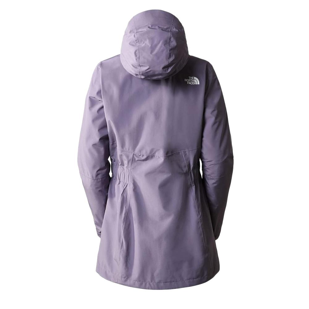 Parka Mauve Femme The North Face Hikestllr vue 2