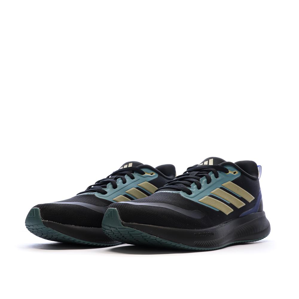 Baskets Noir Garçon Adidas Runfalcon 5 vue 6