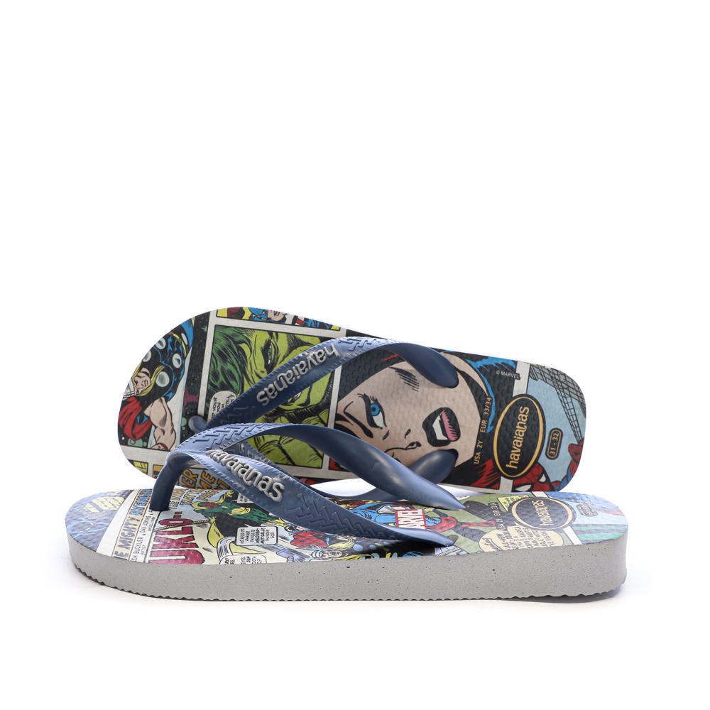 Tongs Bleus Garçon Havaianas Hav Top Marvel pas cher