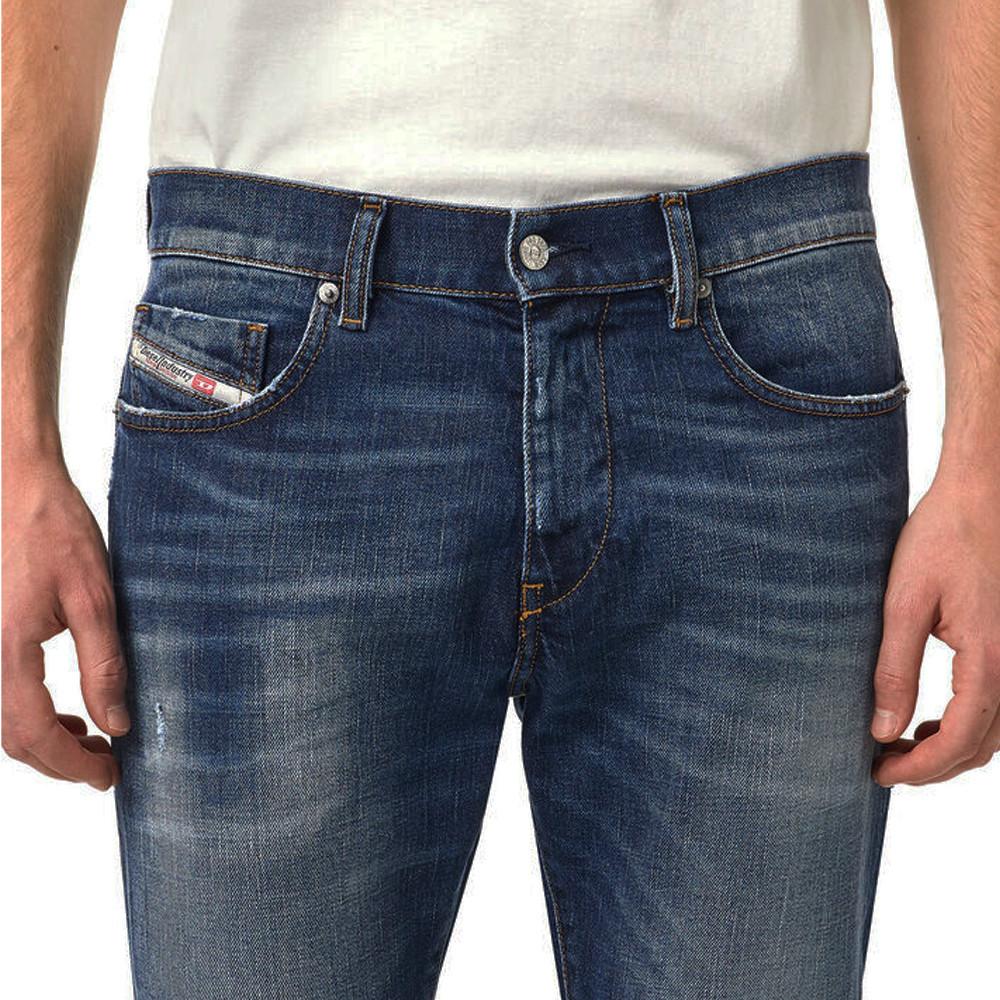 Jean Bleu brut Homme Diesel Strukt vue 3