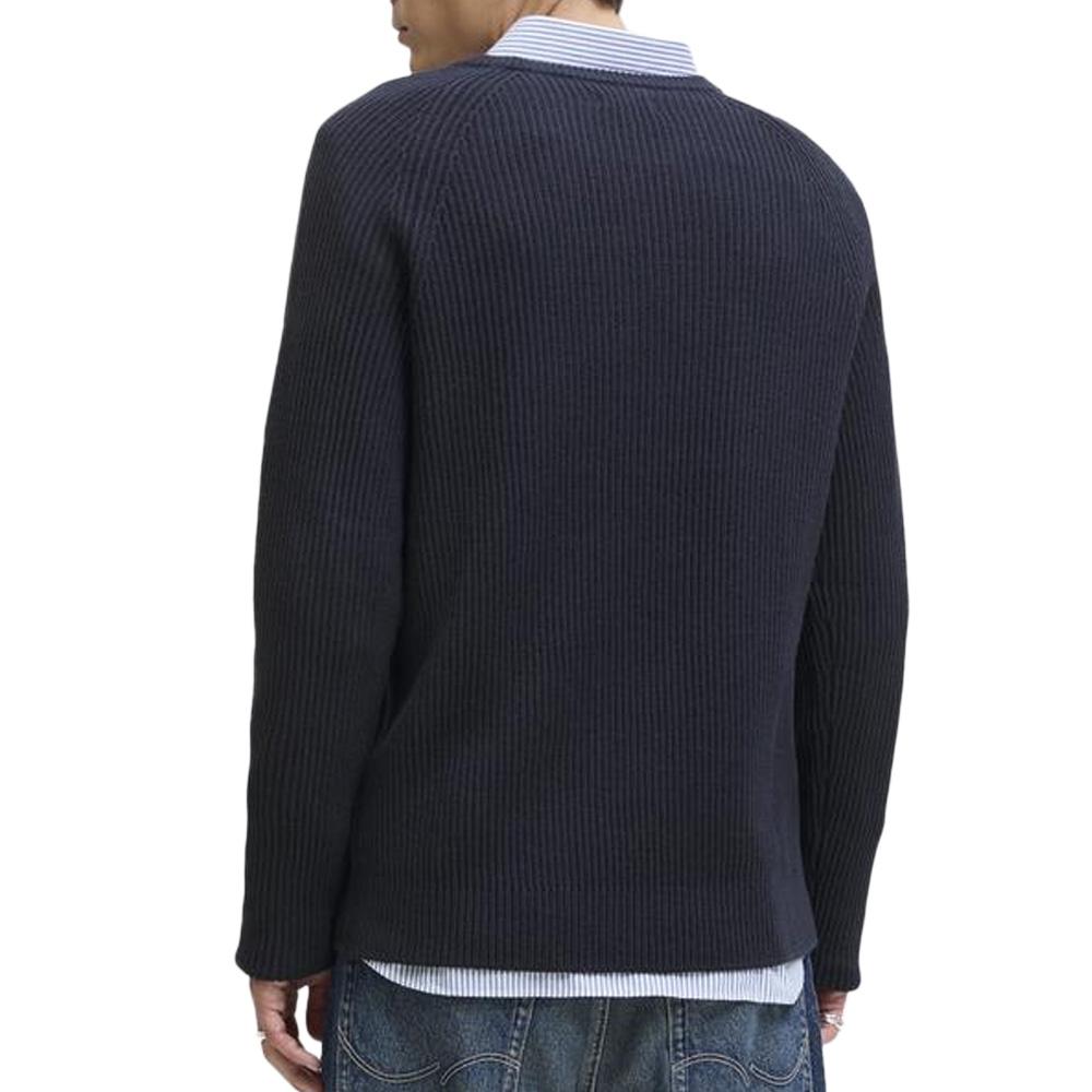 Pull Marine Homme Jack & Jones Pannel vue 2