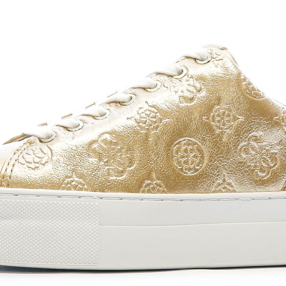 Baskets Dorés Femme Guess Gianele vue 7