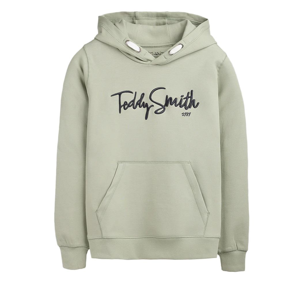 Sweat Vert/Noir Garçon Teddy Smith Evry pas cher