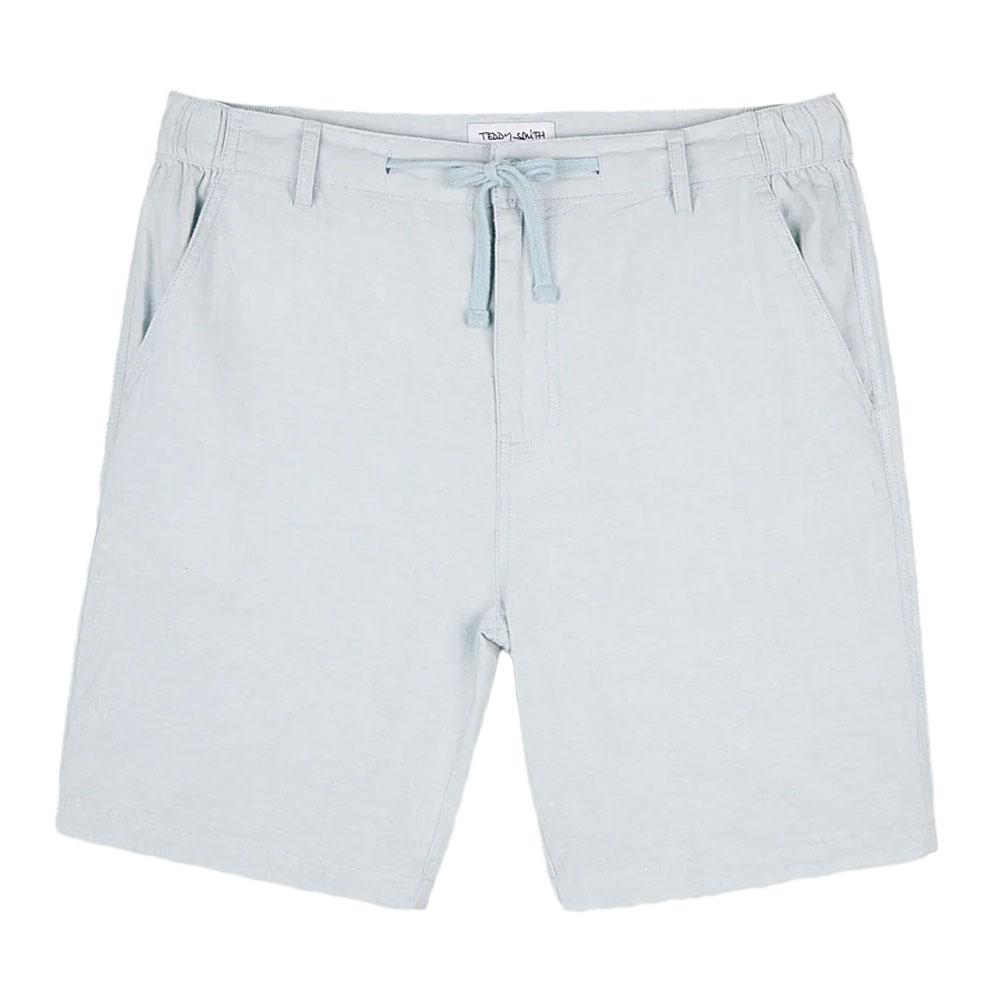 Short Chino Bleu Homme Teddy Smith Linen pas cher