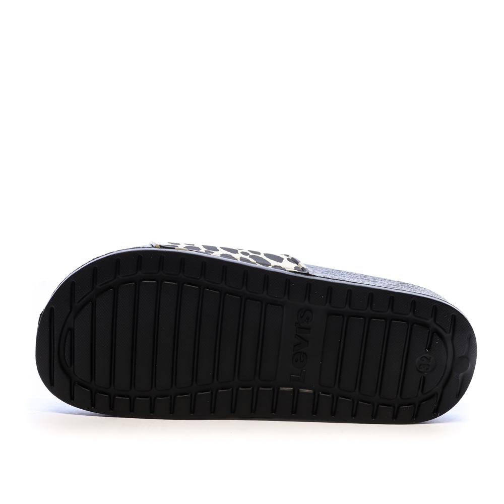 Claquettes Noir Fille Levi's Pool vue 2