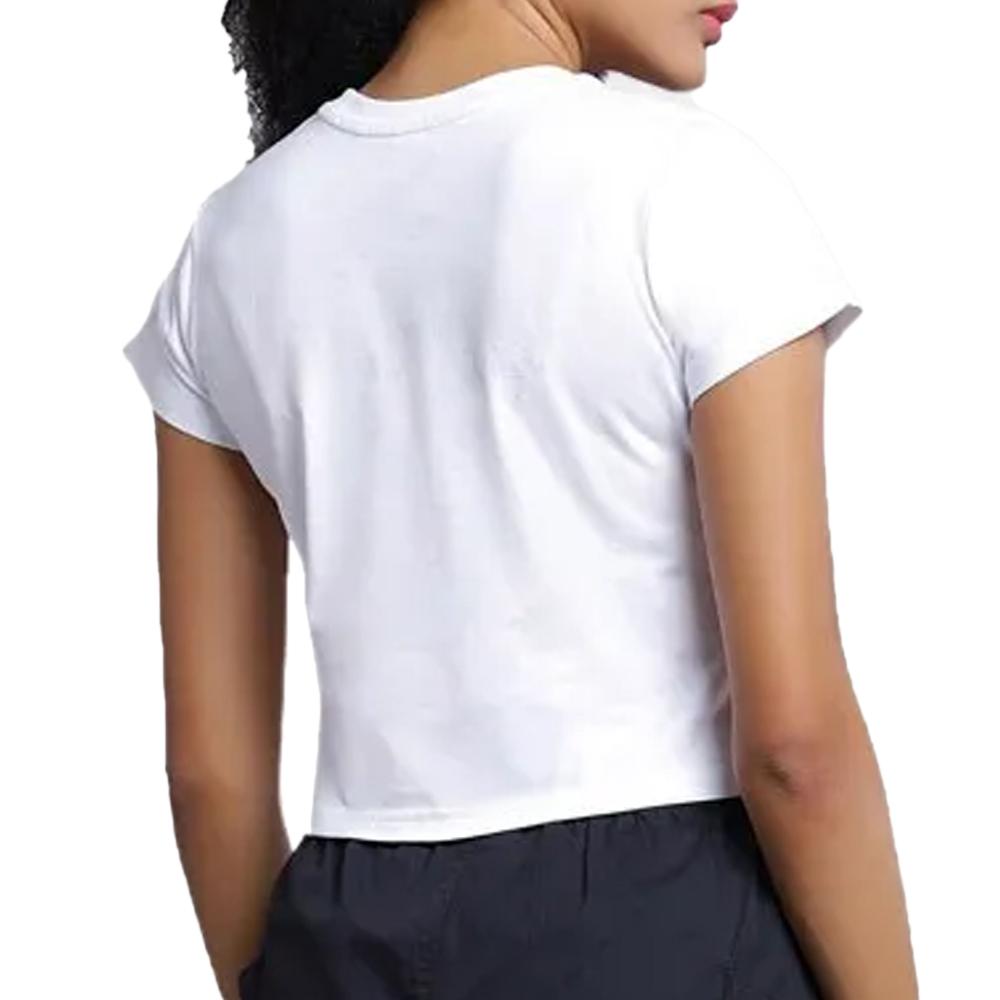T-shirt Blanc Femme Converse Spray vue 2