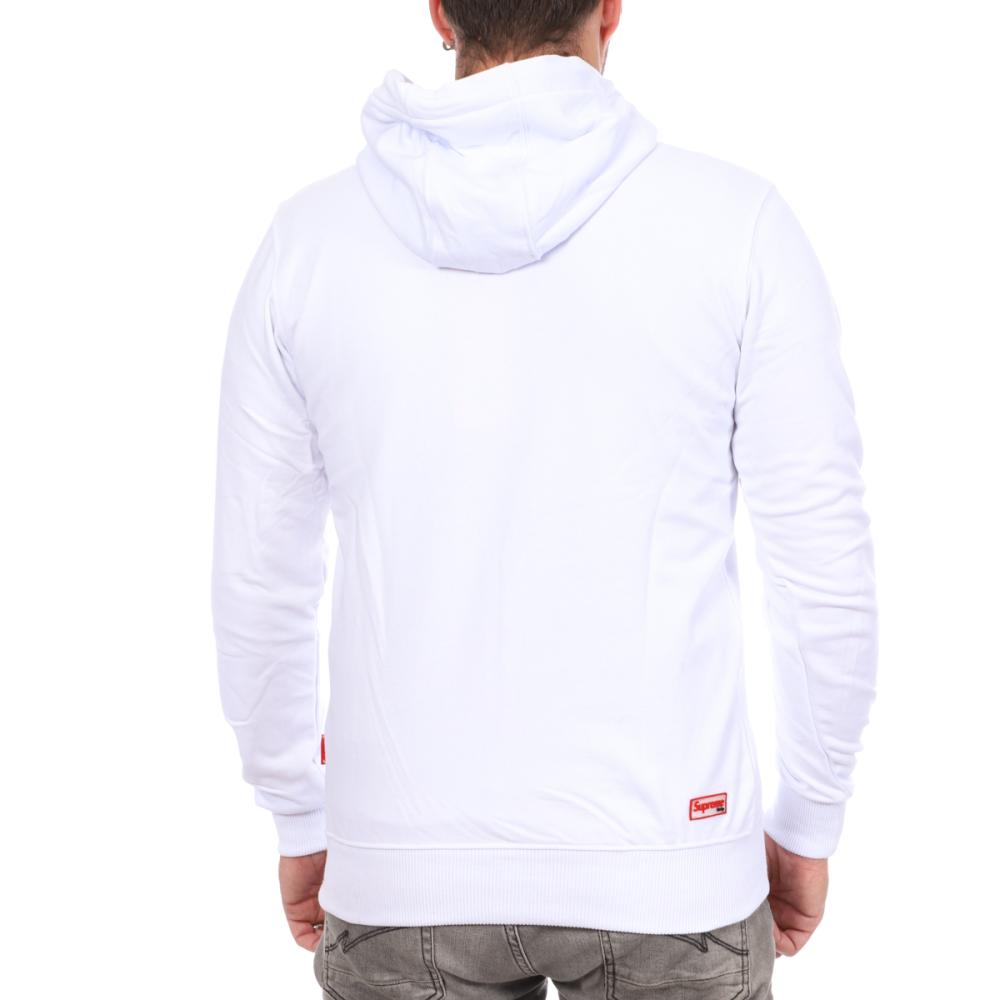 Sweat Blanc Homme Supreme Grip Jack vue 2