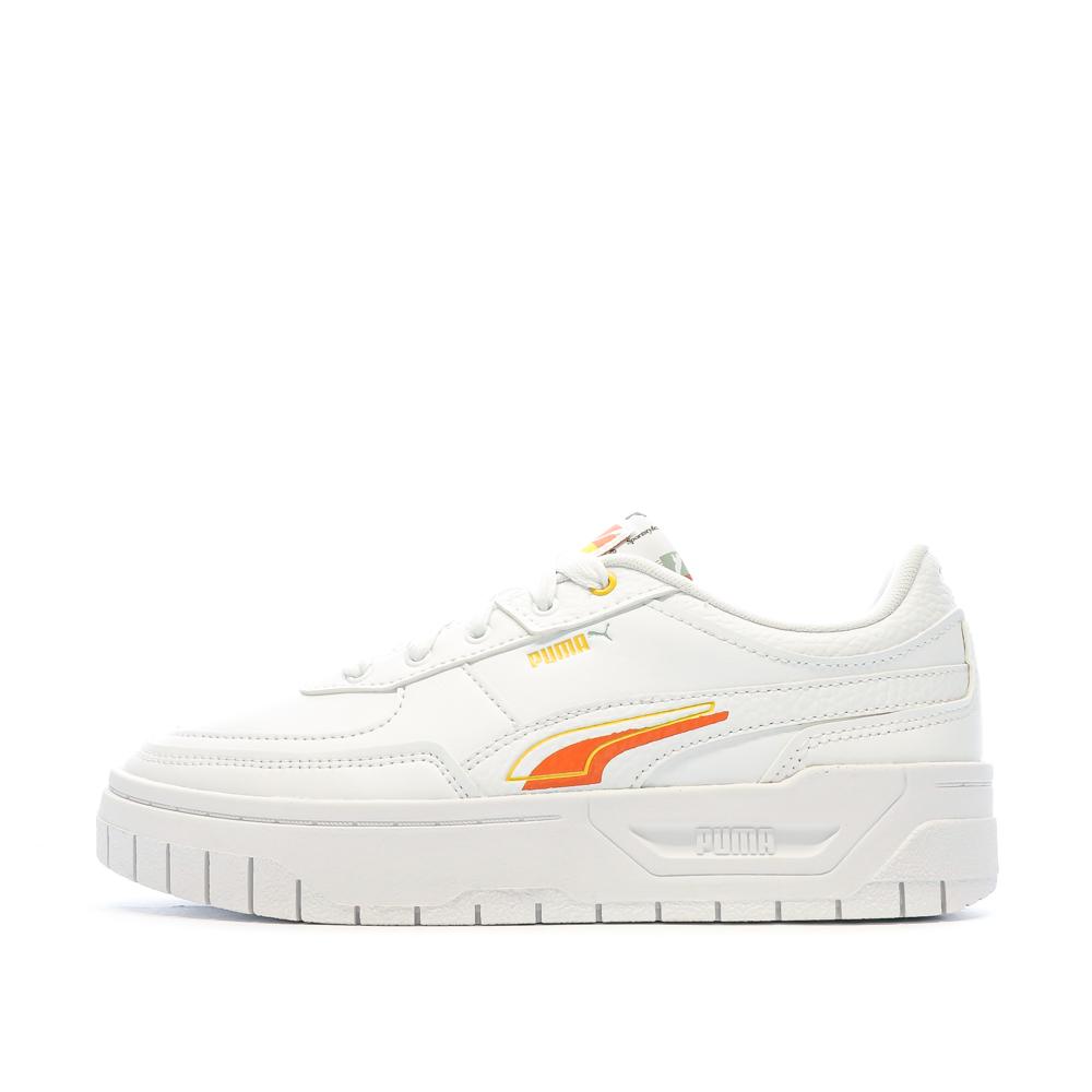 Baskets Blanches Femme Puma Cali Dream Brand Love pas cher