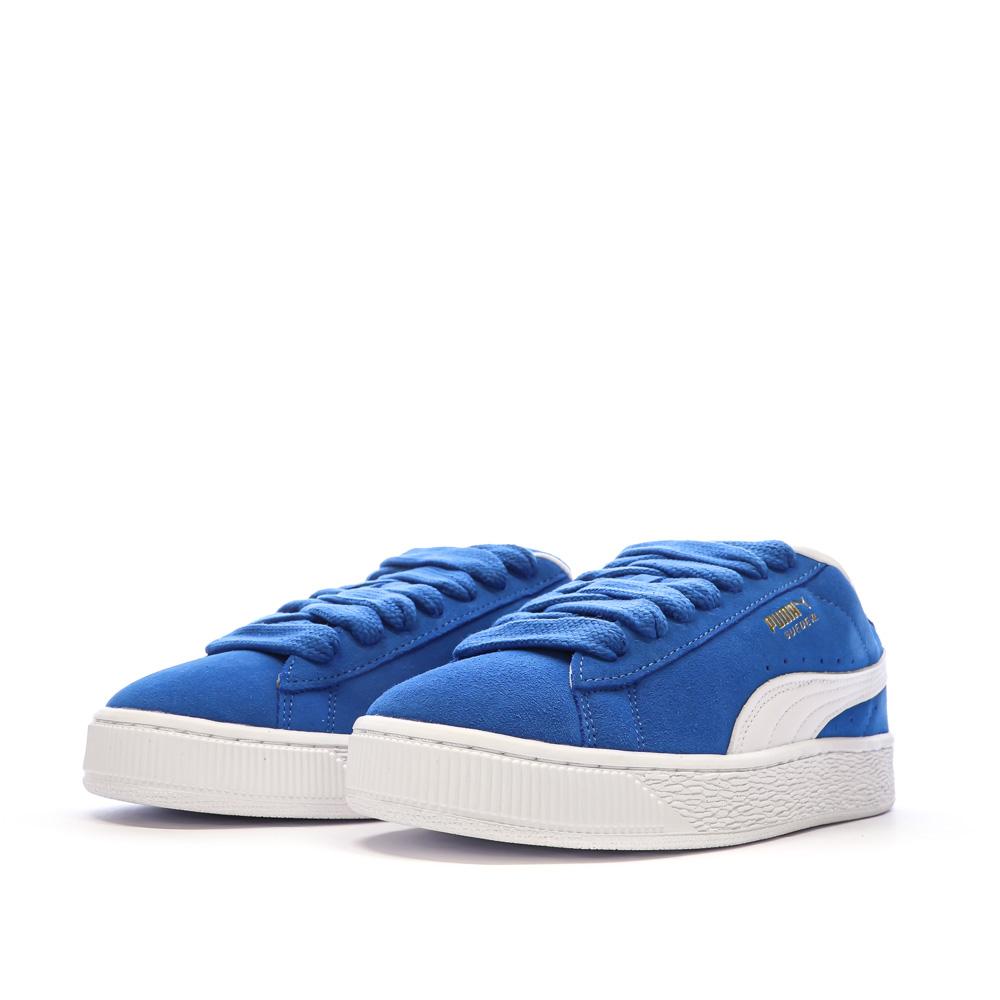 Baskets Bleu Femme Puma Suede XL vue 7