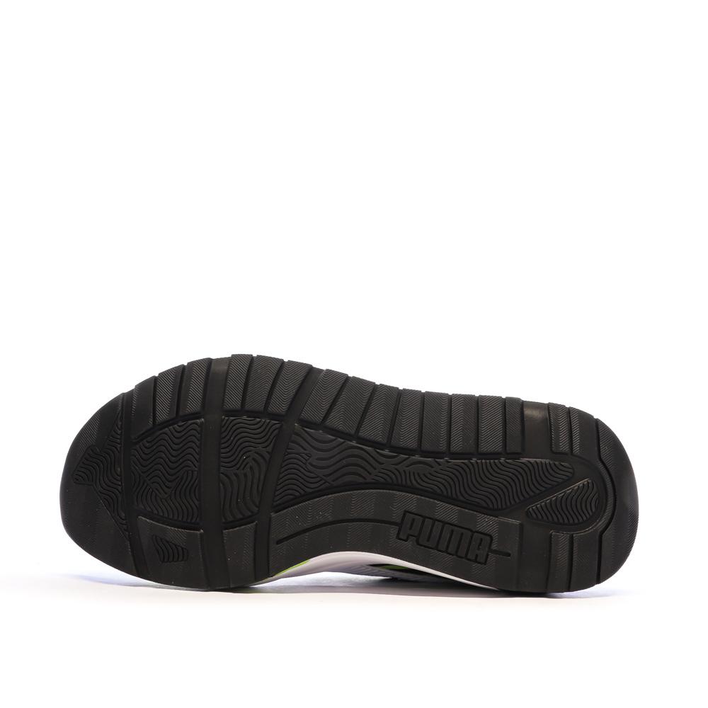 Baskets Noire/Blanches/Verte Homme Puma Trinity vue 5