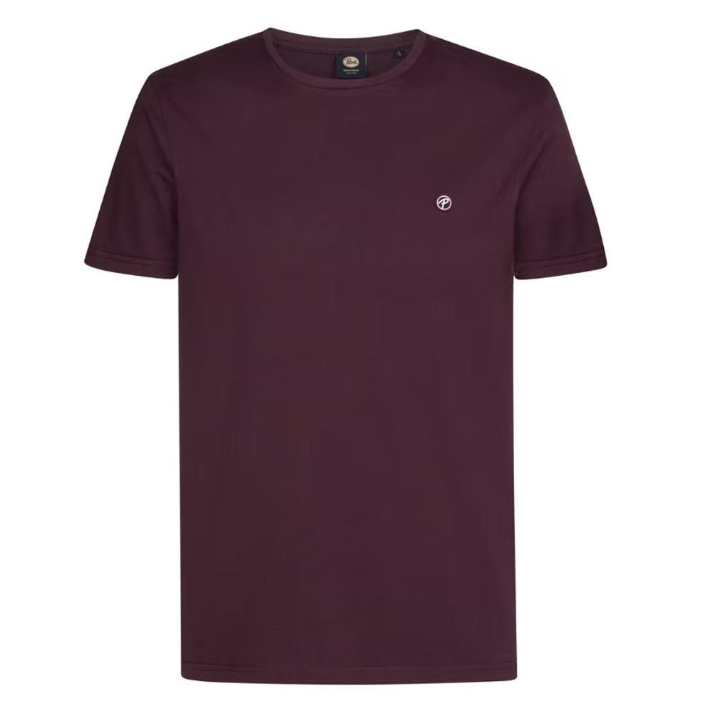 T-shirt Bordeaux Homme Petrol Industries TSR002-9999 pas cher