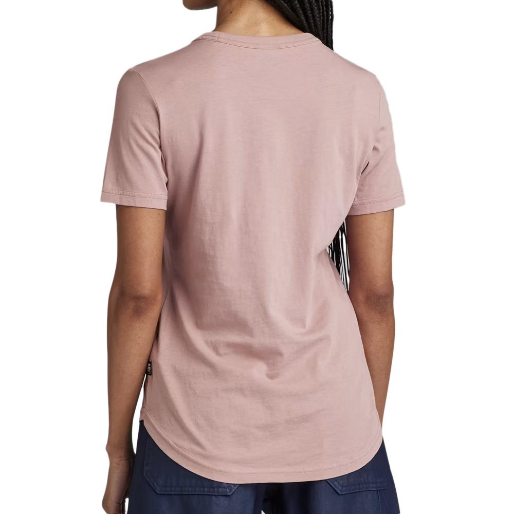 T-shirt Vieux Rose Femme G-Star Autograph vue 2