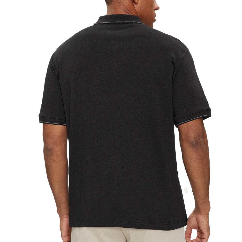Polo Noir Homme Calvin Klein Jeans K10K112463 vue 2