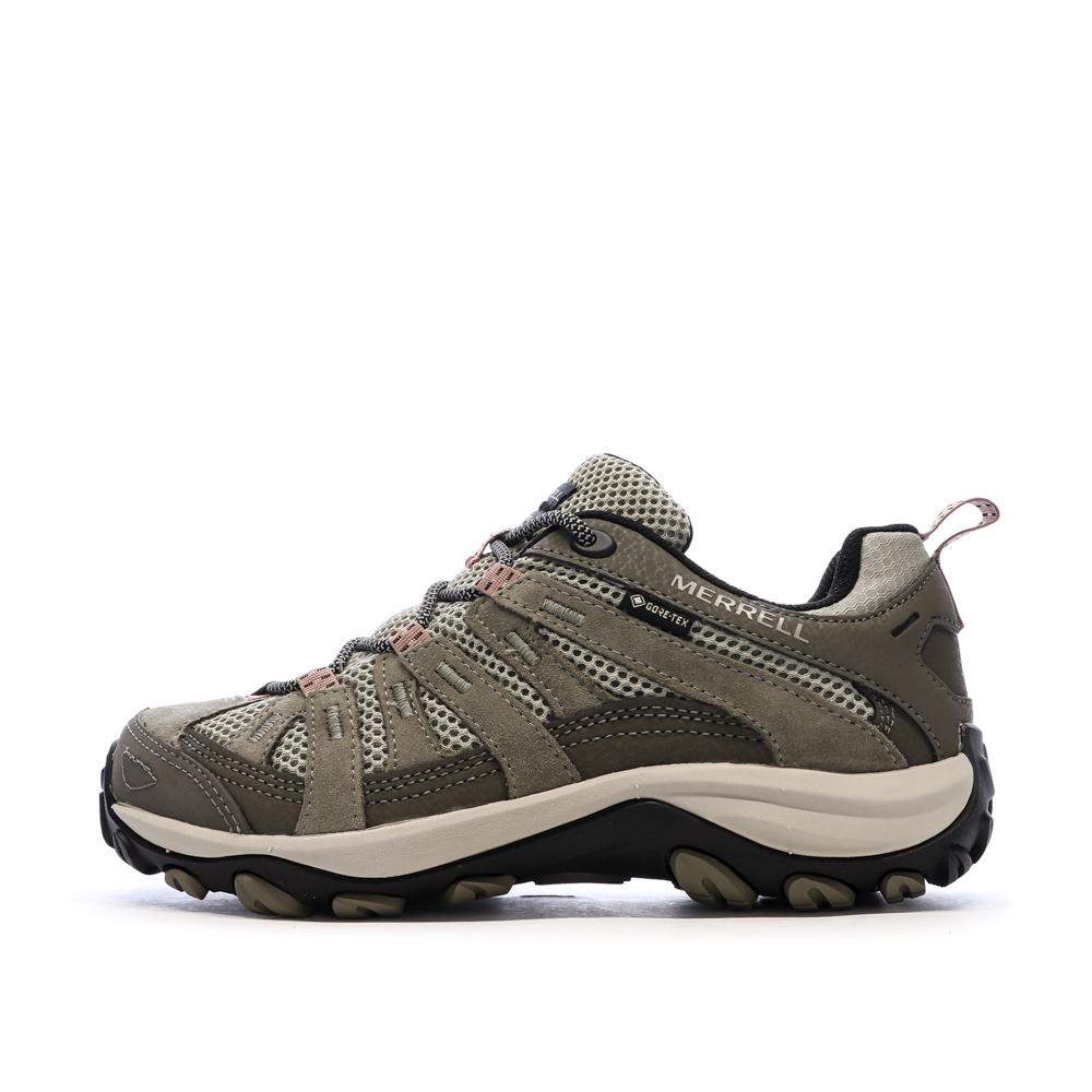 Chaussures de Randonnée Gris/Rose Femme Merrell Alverstone 2 GTX pas cher