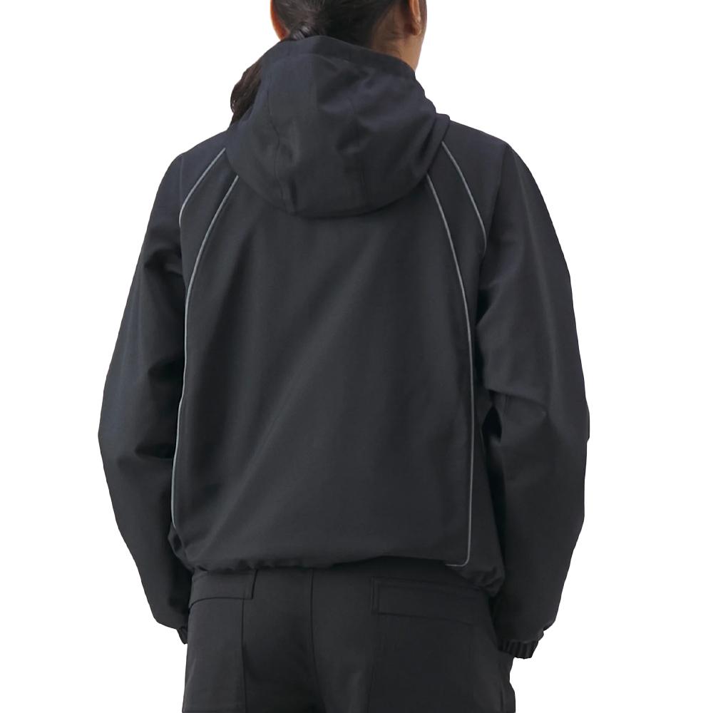 Veste Coupe Vent Noir Femme Nike Core vue 2