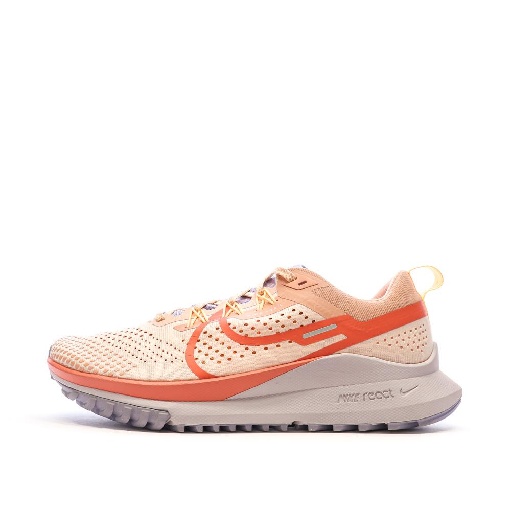 Chaussures de Trail Orange Femme Nike React Pegasus Trail 480 pas cher