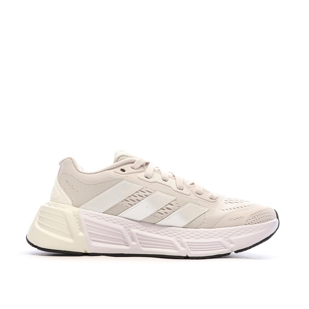Baskets Blanches Femme Adidas Questar vue 2