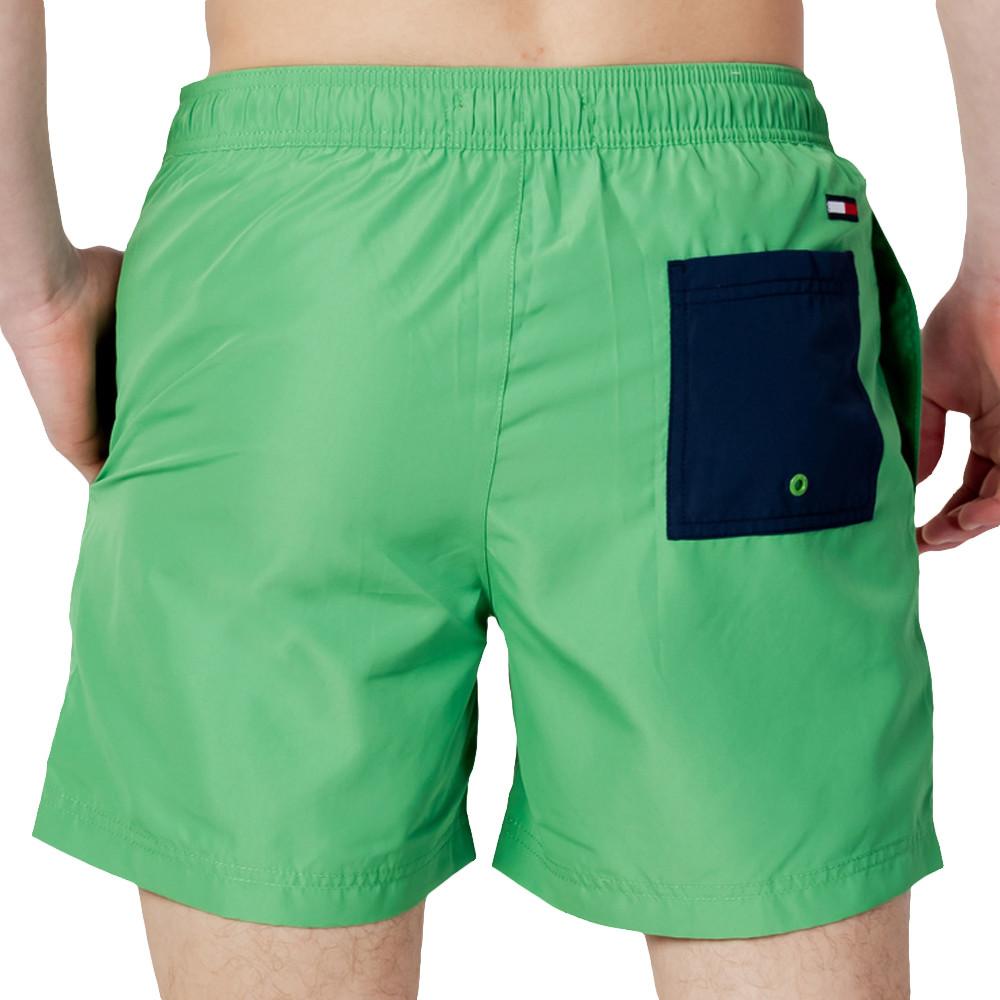 Short de bain Vert/Marine Homme Tommy Hilfiger Drawstring vue 2