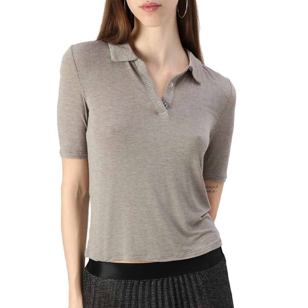 Polo Gris Femme JDY Sanni 2/4 pas cher