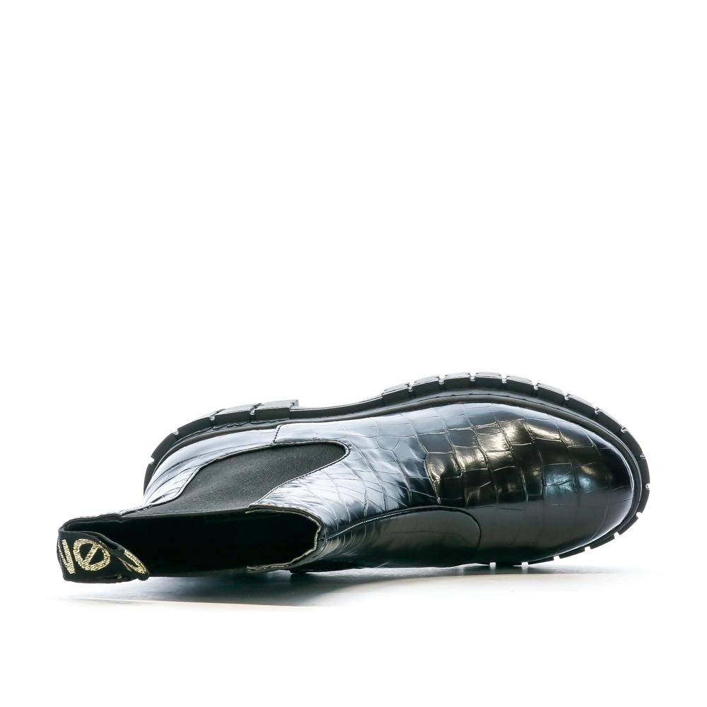 Bottines Noir Femme NO Name Kross Chelsea vue 7