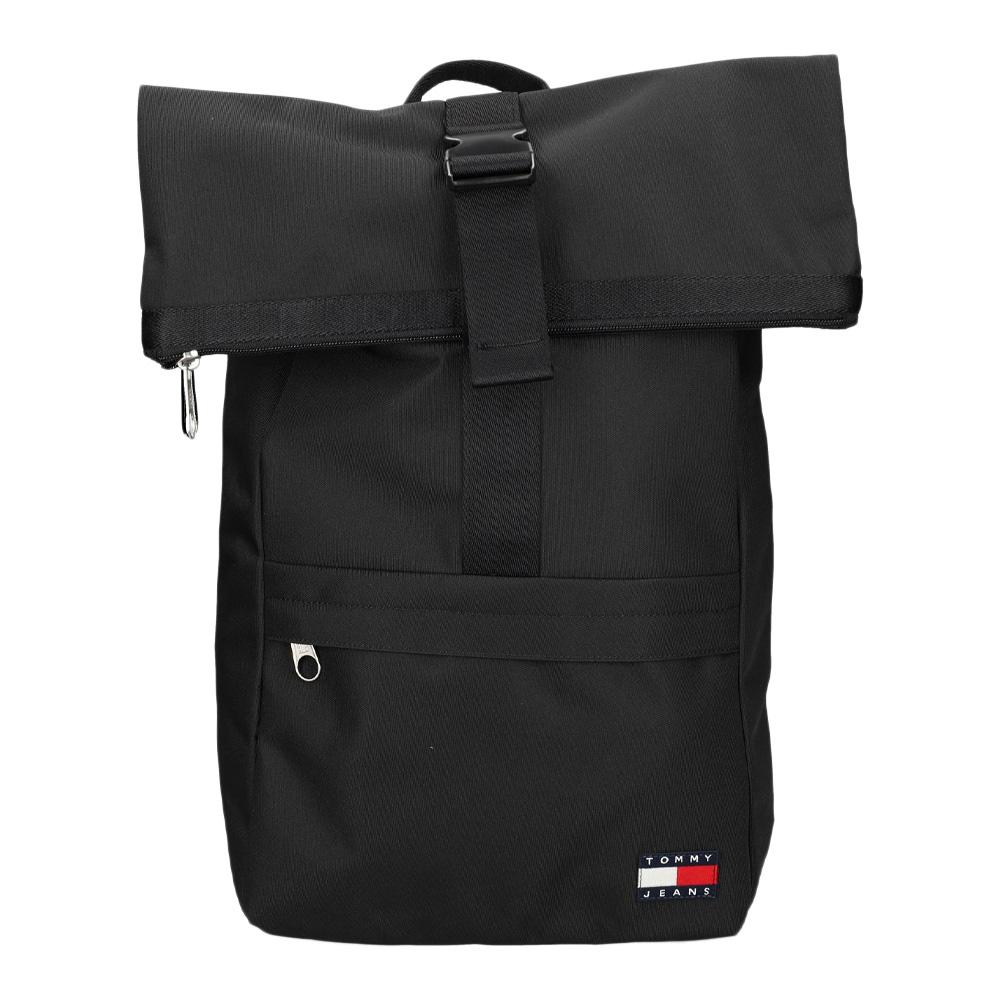 Sac à Dos Noir Homme Tommy Hilfiger Rollto pas cher