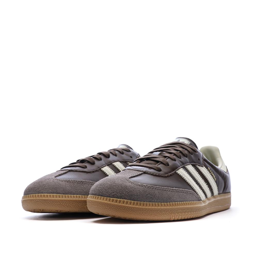 Samba Baskets Marron Homme Adidas vue 6