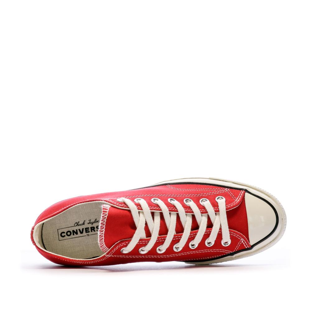 Baskets Rouges Mixte Converse Chuck 70 OX Enamel vue 4