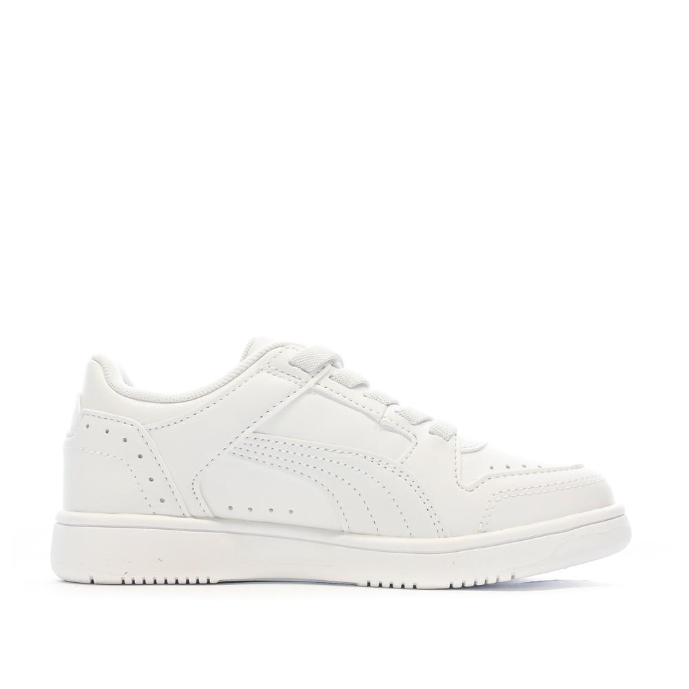 Baskets Blanches Garçon Puma Reb Joy vue 2