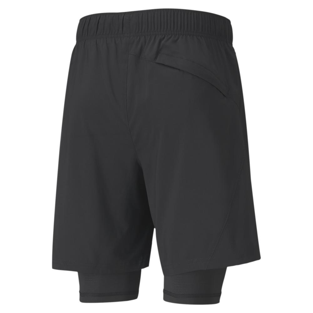 Short Noir Homme Puma Last Lap vue 2