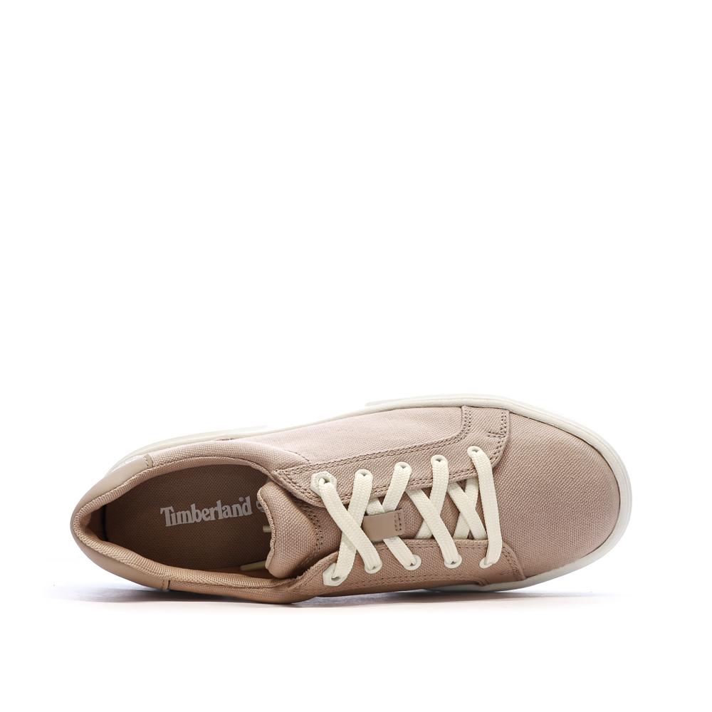 Baskets Rose Femme Timberland Laurel Court vue 4