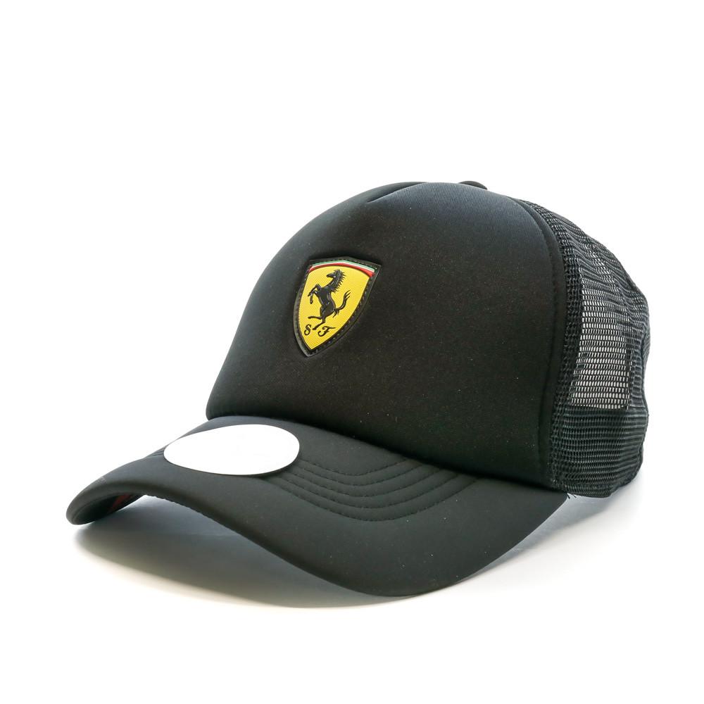 Casquette Noir Homme Puma Ferrari Race Trucker pas cher