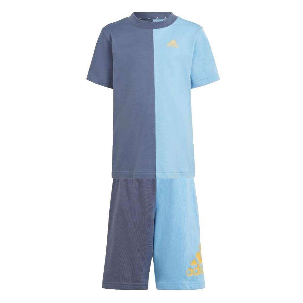 Adidas IS2677 Set für Jungen in Türkis/Marineblau günstig
