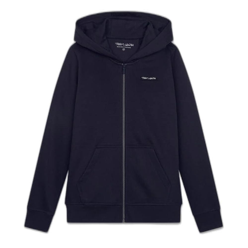 Sweat Zippée Marine Garçon Teddy Smith 60906860D pas cher