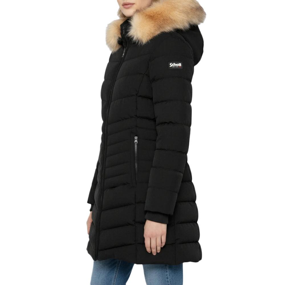 Parka Longue Noir Femme Schott GARDENAW pas cher