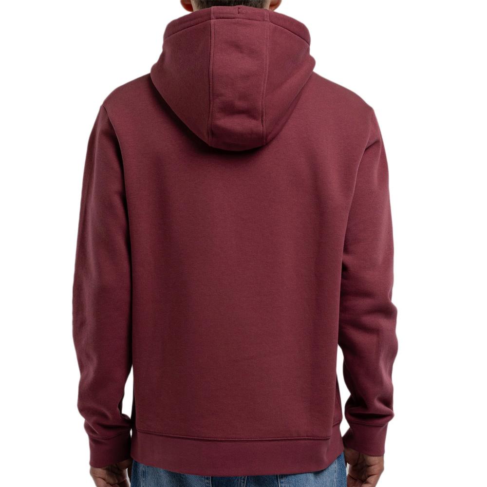 Sweat à Capuche Bordeaux Homme Teddy Smith Jim 10816997D vue 2