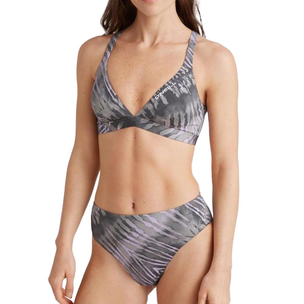 Bikini Badeanzug Grau/Schwarz Damen O'Neill Hyperfreak günstig