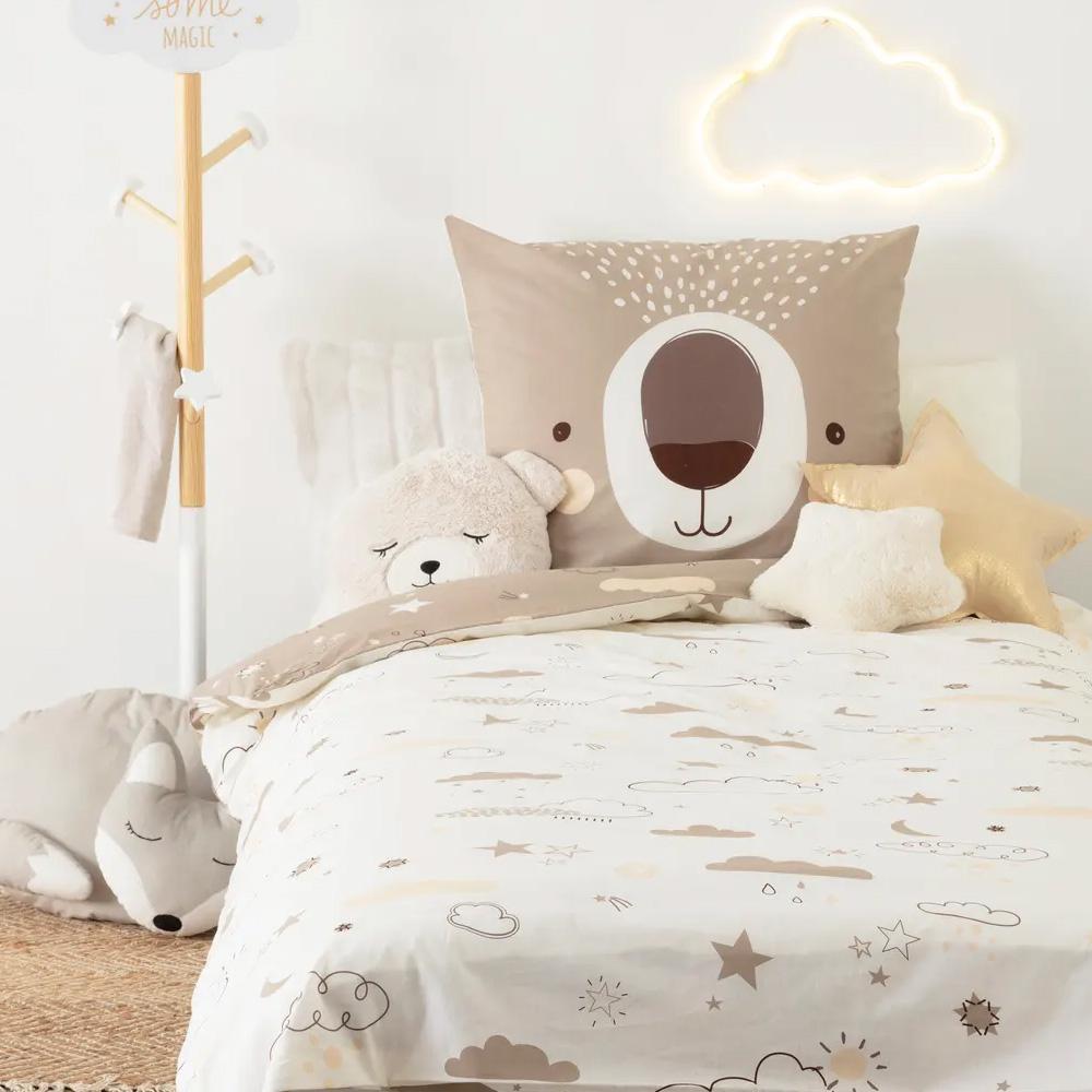 Parure de lit enfant 2 pièces Ours Atmosphera 140x200 vue 2