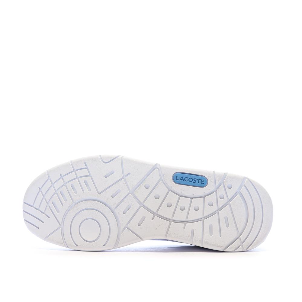 Baskets Blanches/Bleu Femme Lacoste Clip 124 vue 5