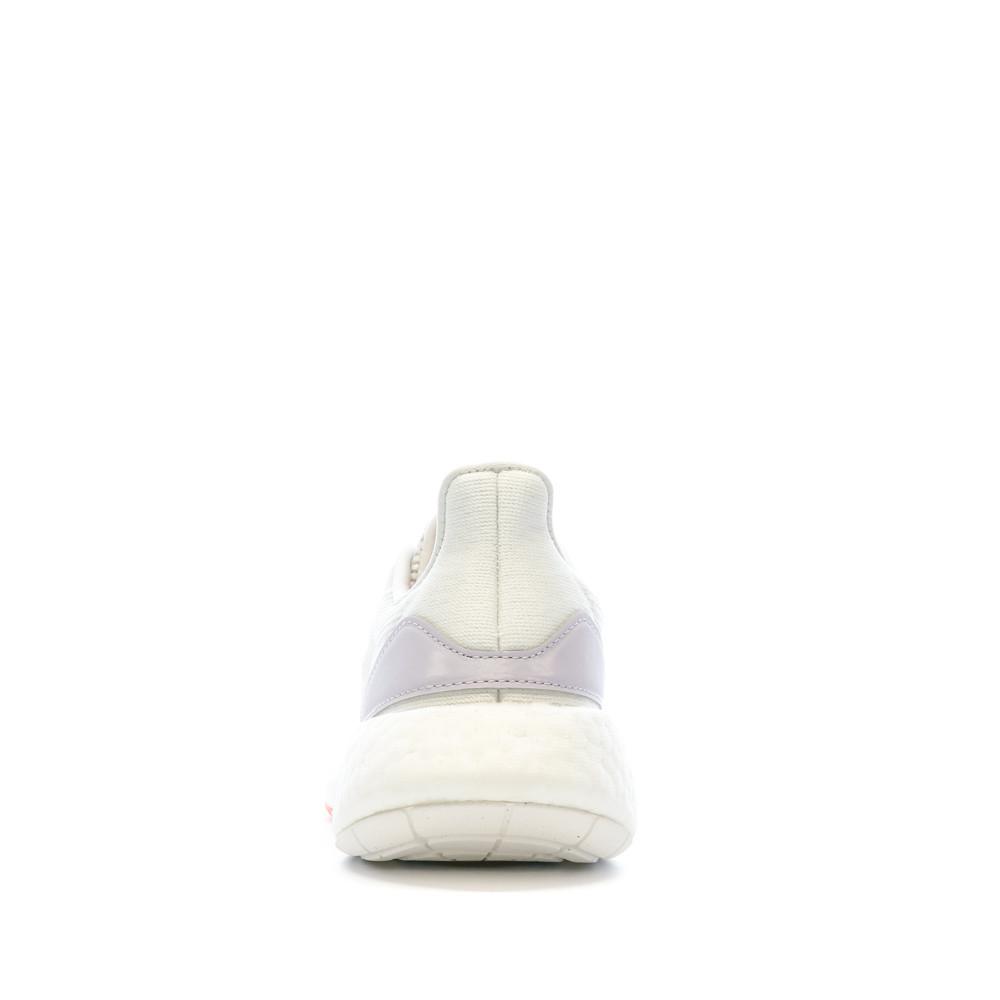 Chaussures de Running Blanches Femme AdidasPureboost 22 vue 3