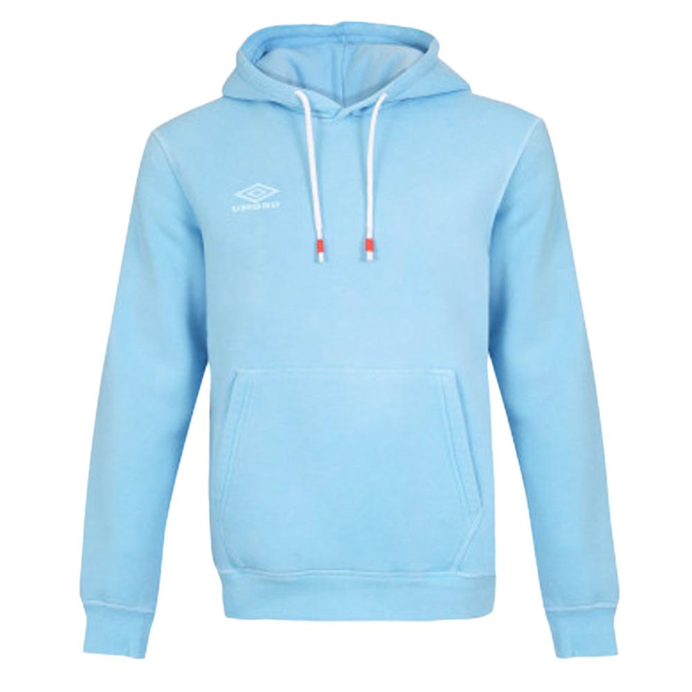Sweat à Capuche Bleu Umbro Logo AT pas cher