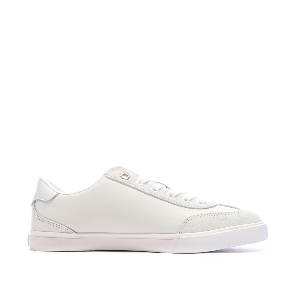 Baskets Ecru Femme Tommy Hilfiger Th Chic vue 2